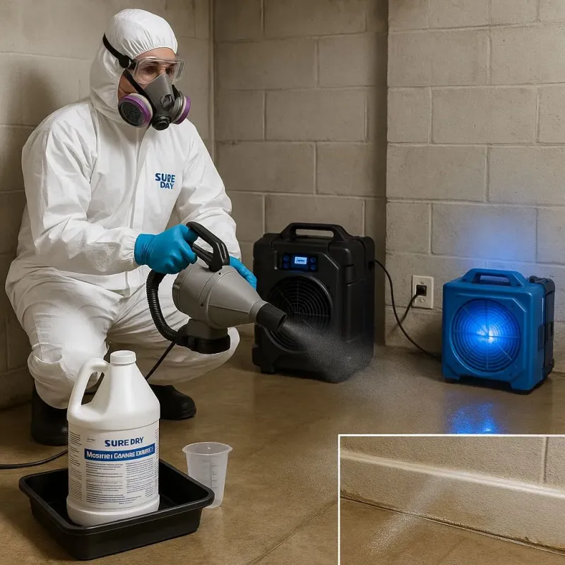 Sanitization and Odor Removal process in Lawrence, KS