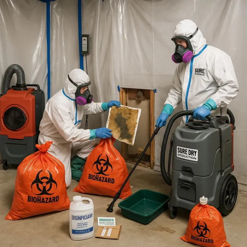 Contaminated Water Handling Protocols process in Lawrence, KS