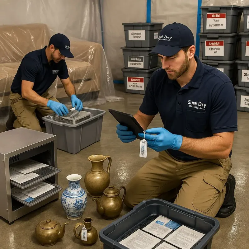 Content Protection and Restoration process in Lawrence, KS