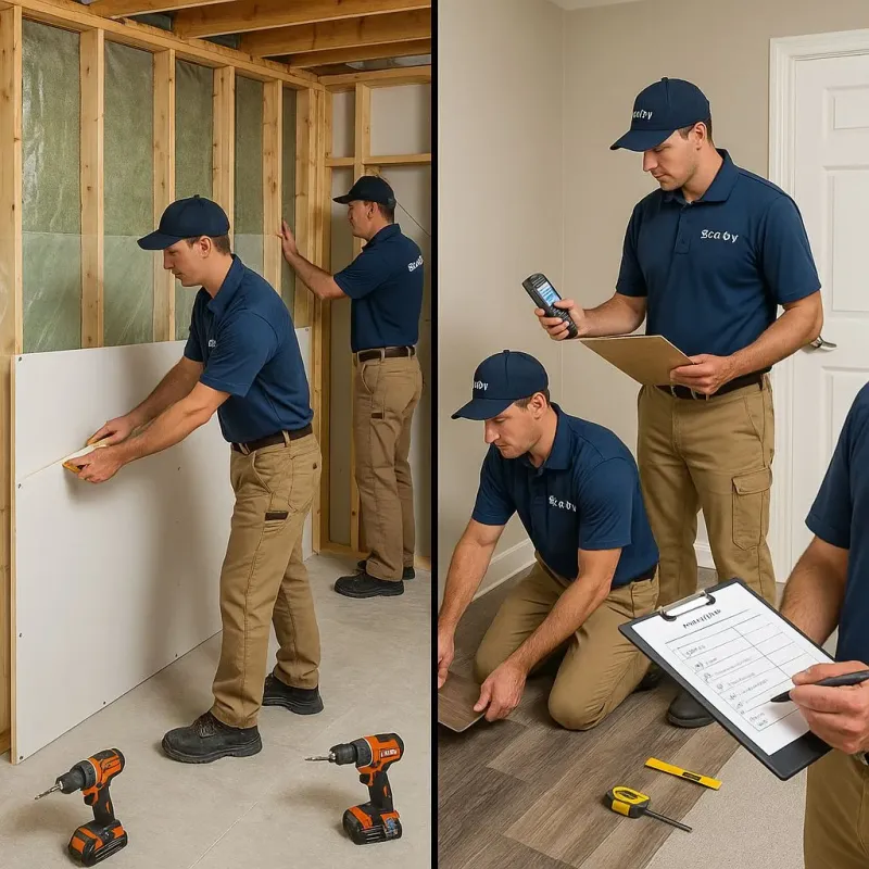 Repairs and Reconstruction process in Lawrence, KS